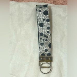 Polka dot key fob